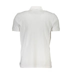 Baumwoll-Poloshirt für Herren, weiß