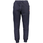 Blaue Polyester-Trainingshose für Herren