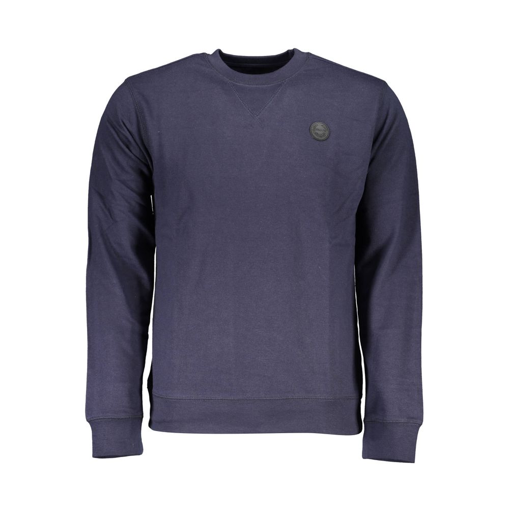 Herren Sweatshirt aus blauer Baumwolle