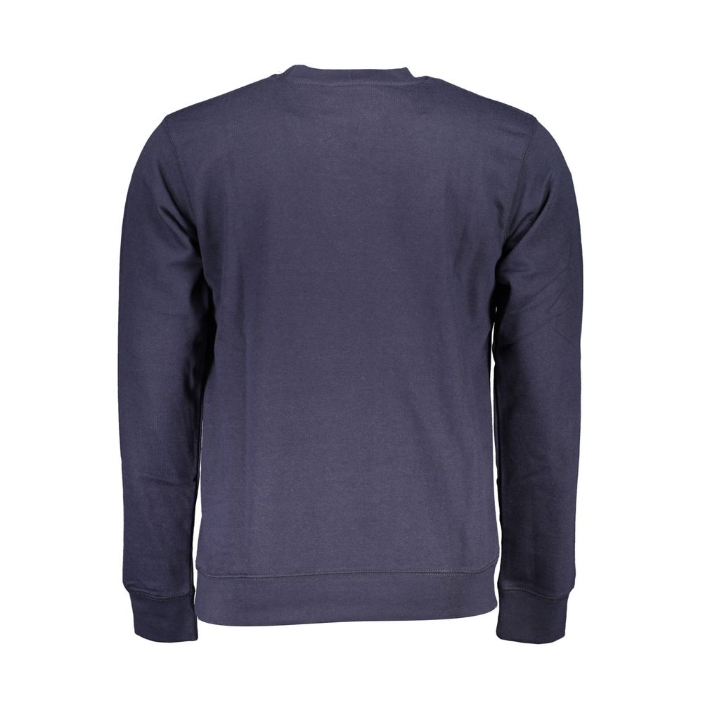 Herren Sweatshirt aus blauer Baumwolle