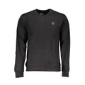 Herren-Sweatshirt aus schwarzer Baumwolle