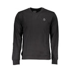 Herren-Sweatshirt aus schwarzer Baumwolle