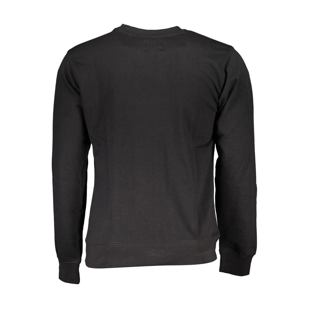 Herren-Sweatshirt aus schwarzer Baumwolle