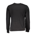 Herren-Sweatshirt aus schwarzer Baumwolle