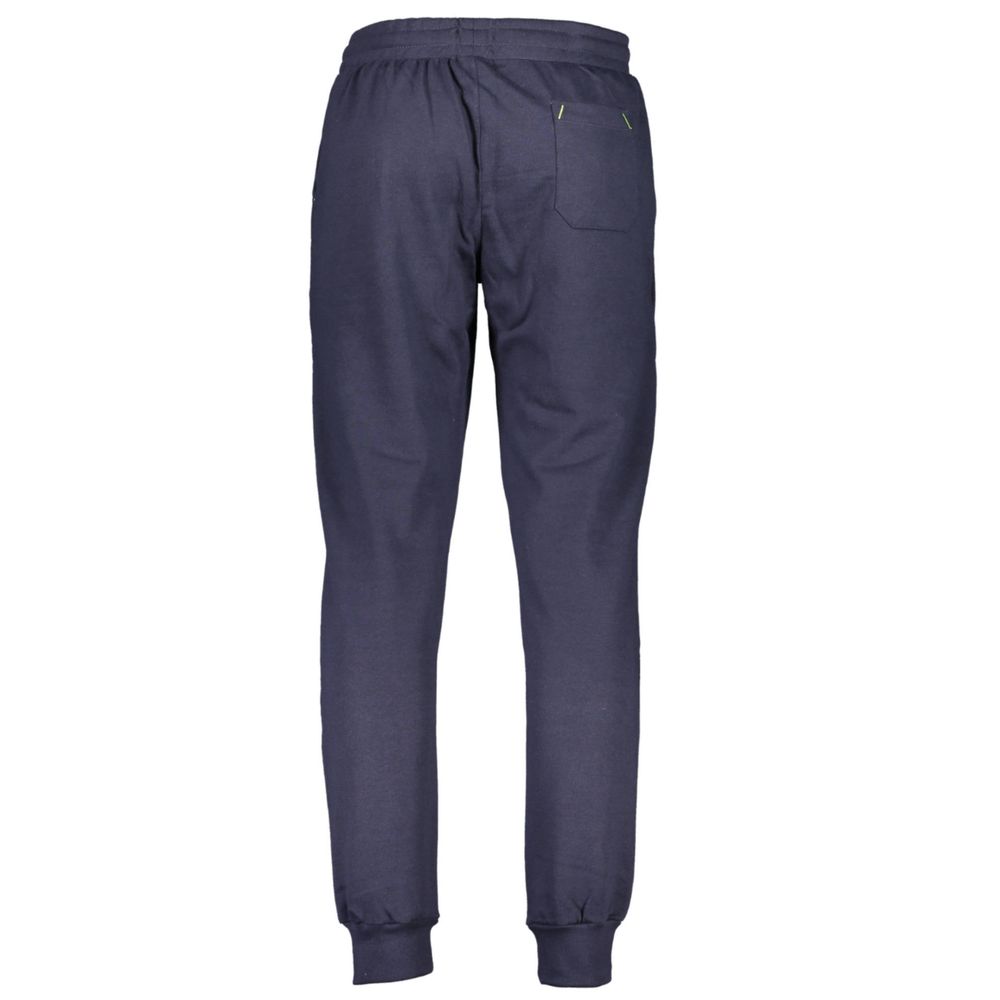 Blaue Baumwoll-Sweatpant für Herren