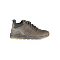 Brown Polyurethane Men's Sneaker