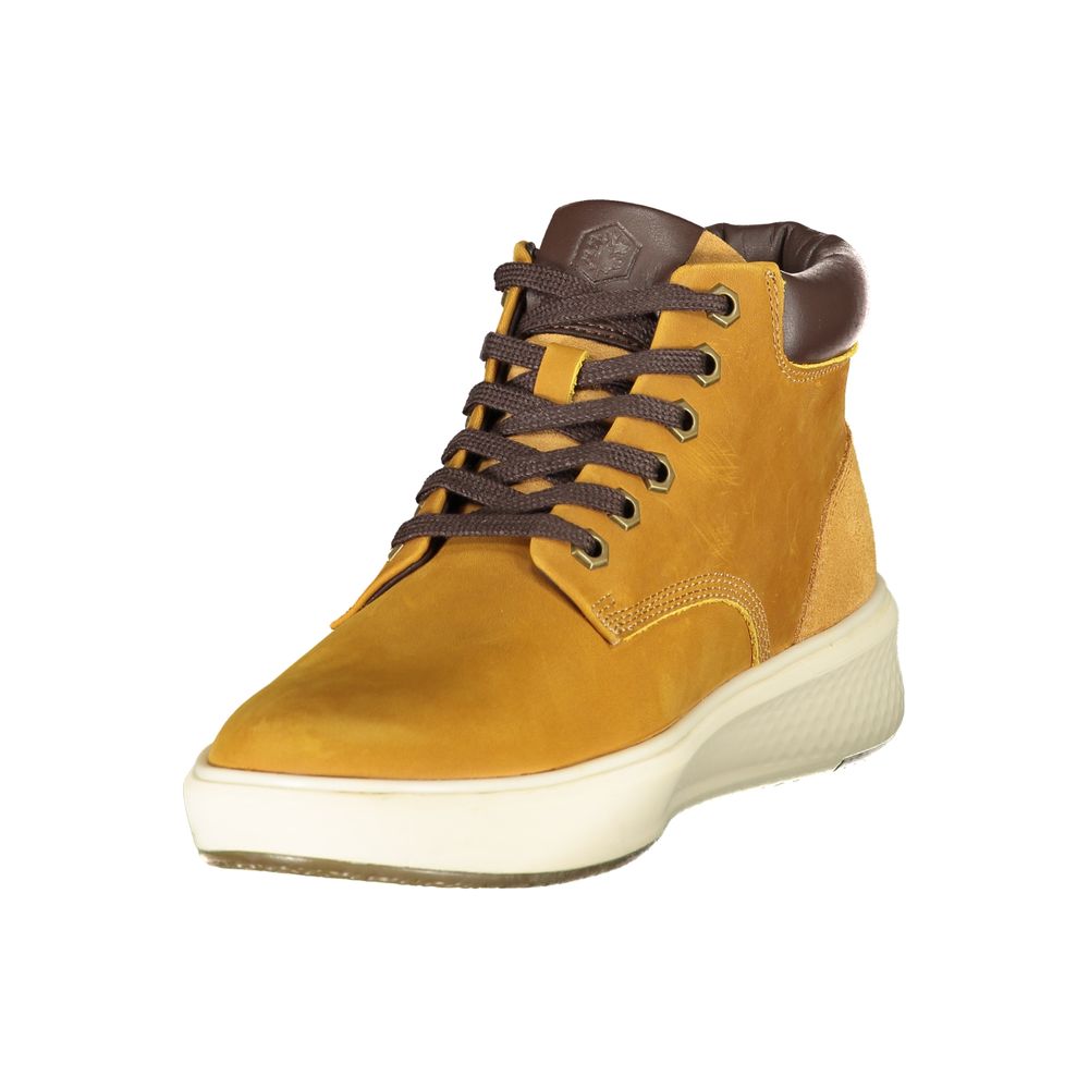 Yellow Polyurethane Men's Sneaker