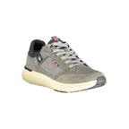 Grey Polyurethane Men Sneaker