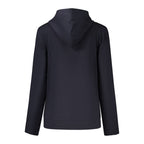 Blue Cotton Women Sweatshirt