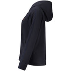 Blue Cotton Women Sweatshirt