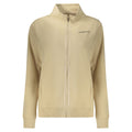 Beige Cotton Women Sweatshirt