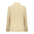 Beige Cotton Women Sweatshirt