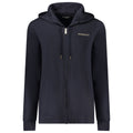 Blu Cotton Women Sweatshirt