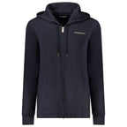 Blu Cotton Women Sweatshirt