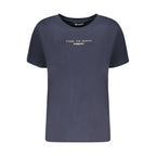 Blu Cotton Women T-Shirt