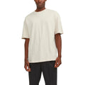 T-shirt in cotone beige