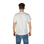Weißes Baumwoll-T-Shirt