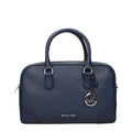 Handtasche aus blauem Leder