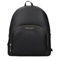 Rucksack aus schwarzem Leder