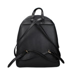 Rucksack aus schwarzem Leder
