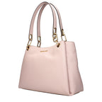 Rosa Schultertasche aus Leder