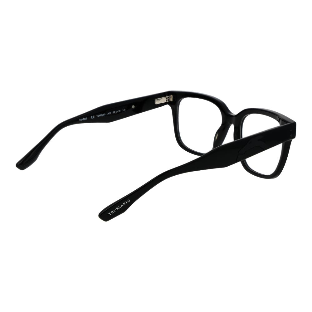 Schwarze Acetatbrille