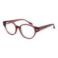 Pinkfarbene Acetatbrille