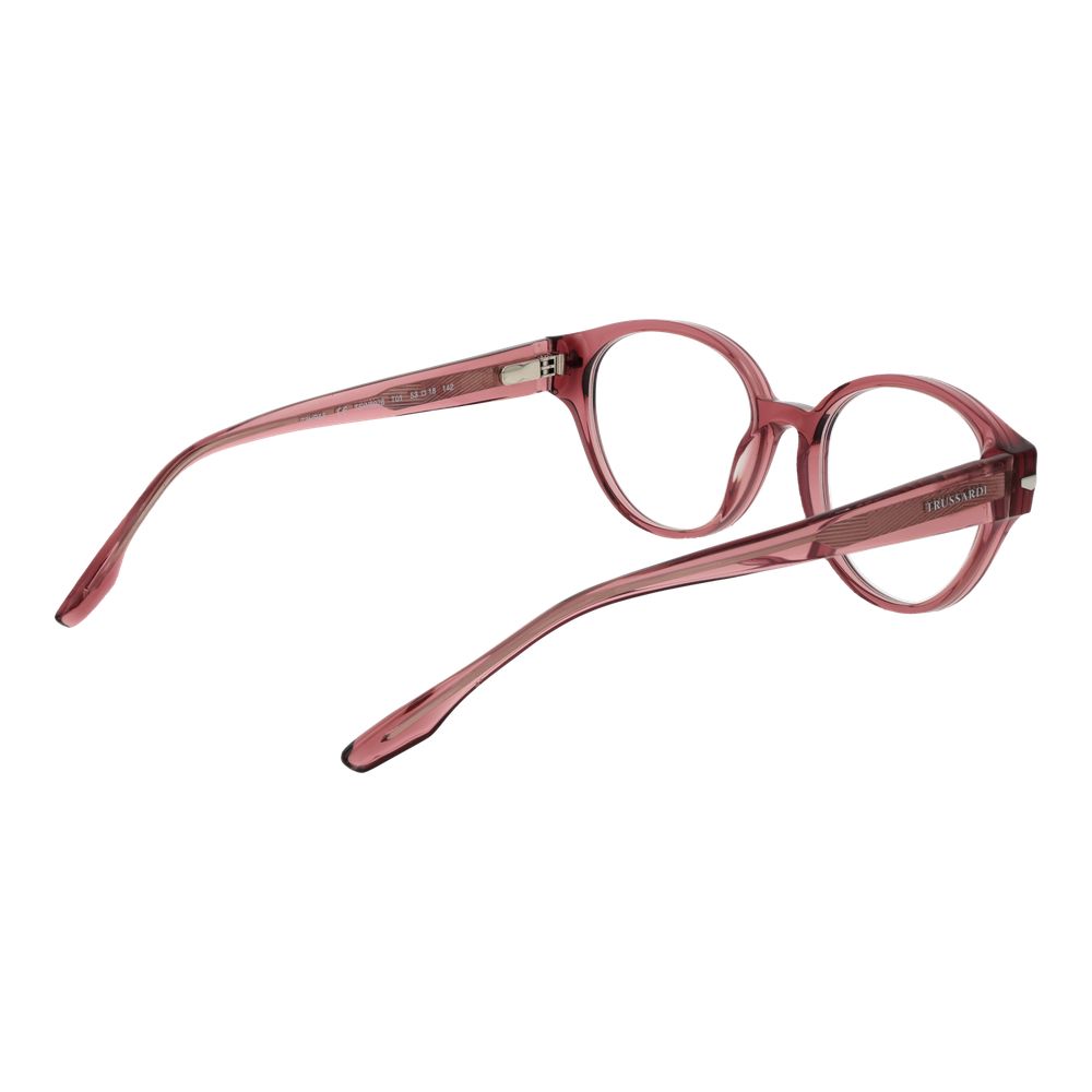 Pinkfarbene Acetatbrille
