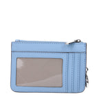 Portafoglio in Pelle Azzurro