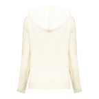 Bianco Cotton Women Sweatshirt