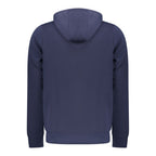 Herren-Kapuzenpullover aus blauer Baumwolle