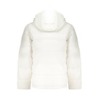 Bianco Poliammide Men's Jacket