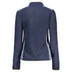 Blaues Polyester-Sweatshirt für Damen