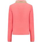 Damen-Sweatshirt aus rosa Polyester
