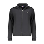 Black Cotton Women Sweatshirt