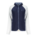 Blue Polyester Women Sweatshirt