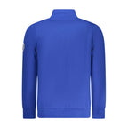 Blue Cotton Men's Sweatshirt