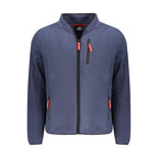 Blue Polyester Men's Sweatshirt