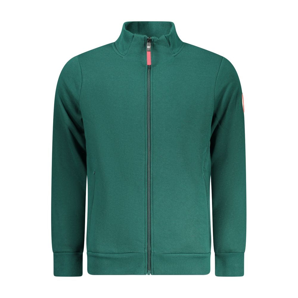 Grünes Baumwoll-Herren-Sweatshirt