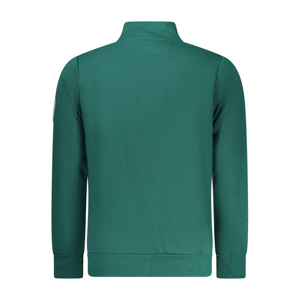 Grünes Baumwoll-Herren-Sweatshirt