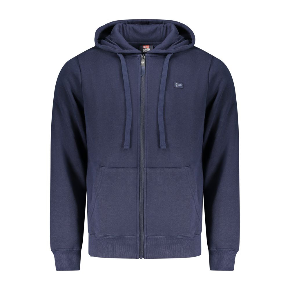 Braunes Baumwoll-Herren-Sweatshirt