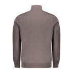 Brown Cotton Men's Sweatshirt