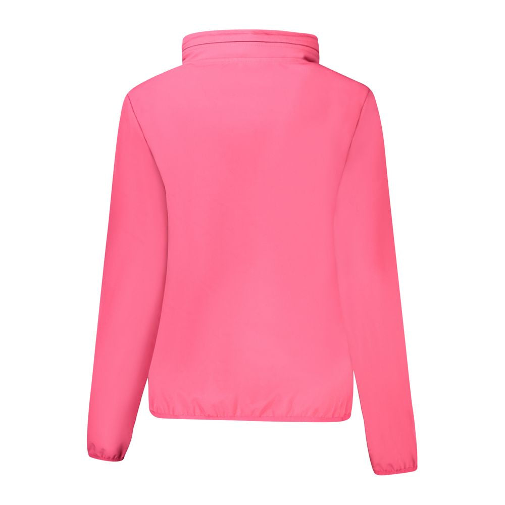 Pink Polyester Women's Jacket