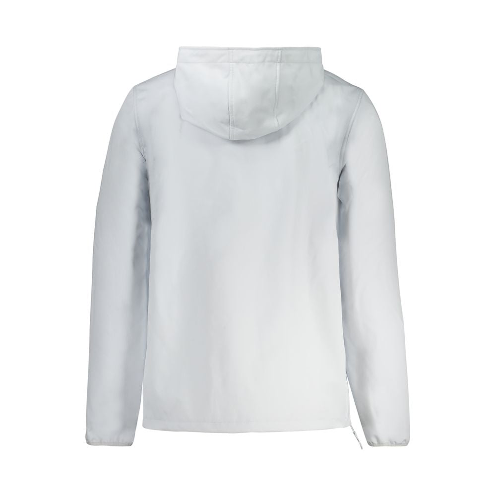 Grey Polyester Men's Jacket