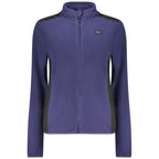 Blaues Polyester-Damen-Sweatshirt