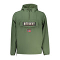 Grüne Polyester Herrenjacke