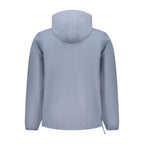 Blu Polyester Men's Jacket