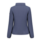 Blue Polyester Women's Jacket