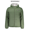 Grüne Polyester Herrenjacke