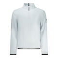 Blue Polyester Men's Sweatshirt